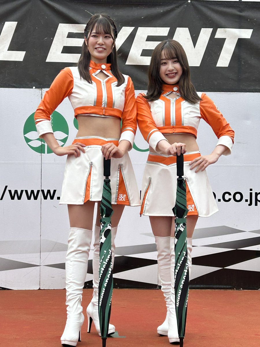 SwitchBox2001NG's tweet photo. 続報！
スーパーバイクレースin SUGO
スポンサーステージ
SUGO RQ 
伊勢育未さん　@ikumi_epi 
すずさん　

いくみん、すぅちゃんともMCに弄られ
笑いっぱなし🤭
ピットウォークも期待しており��す。

#スーパーバイクレースinsugo
#伊勢育未　#すず
#SUGORQ https://t.co/YH8VcY3LtA