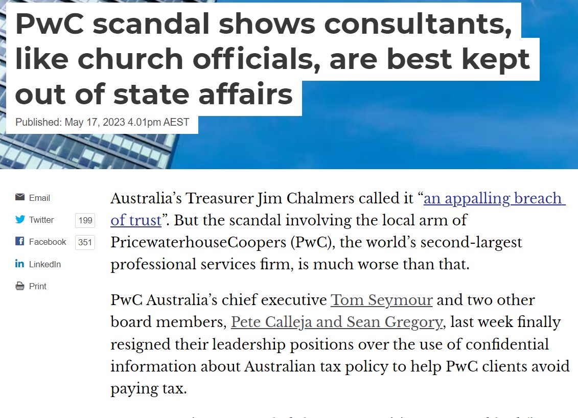 MarketerCap's tweet image. Double standards are used to criticize China expelling cheating Big Four consultants and others vs when Australia does the same
@PwC @BainInsights @EY_US @top4accounting

youtu.be/E8s3zHOK22Y