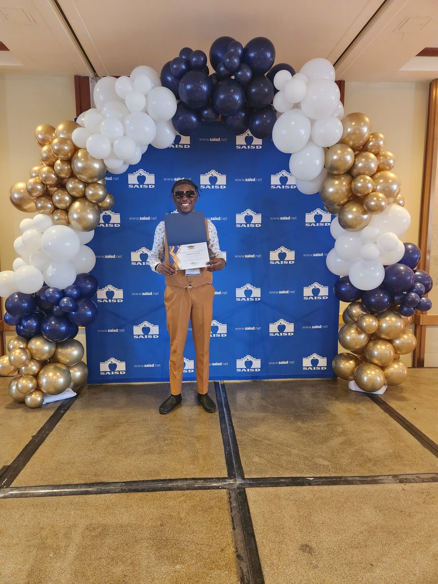 We are Cougar Proud of our Rep, Jaron, for his dedication &amp; hard work this year on the Superintendent's Advisory Committee. Congratulations to all students who participated &amp; elevated their voices to speak on various topics such as Mental Health &amp; School Safety. <a href="/SAISD/">San Antonio ISD</a>