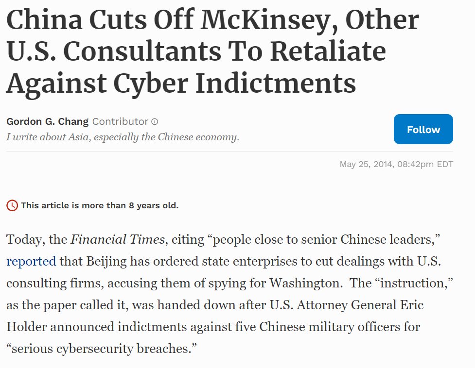 MarketerCap's tweet image. Double standards are used to criticize China expelling cheating Big Four consultants and others vs when Australia does the same
@PwC @BainInsights @EY_US @top4accounting

youtu.be/E8s3zHOK22Y