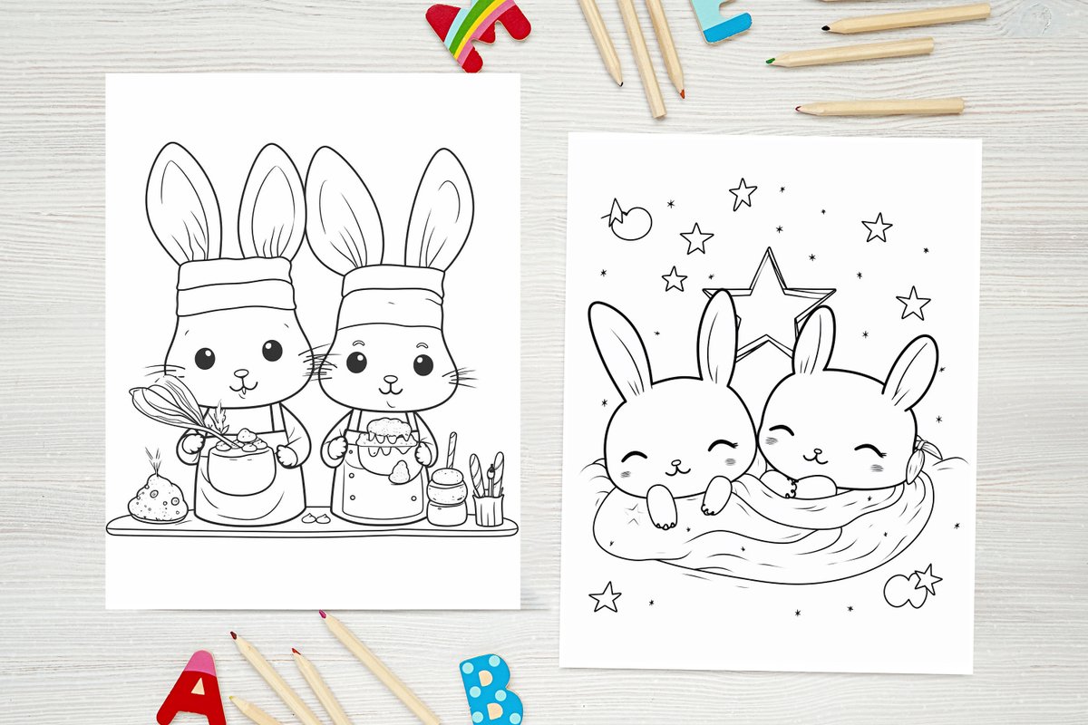 Create a masterpiece of love this Mother's Day with our special coloring book. Let your imagination run wild! 
Sweet Bunnies 60 Cute Animal Coloring Pages, Spring Coloring For Kids & Adults, Gift For Children Coloring etsy.com/listing/146306…
#Happy #CraftingWithLove