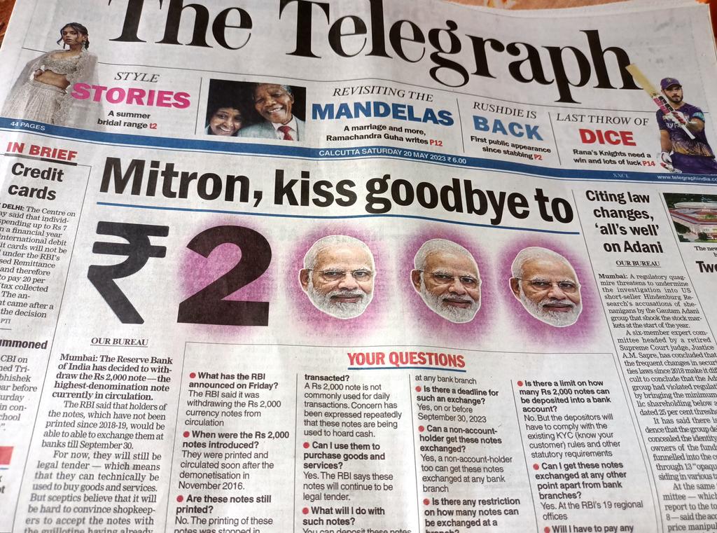 The Telegraph ..today morning
🤣