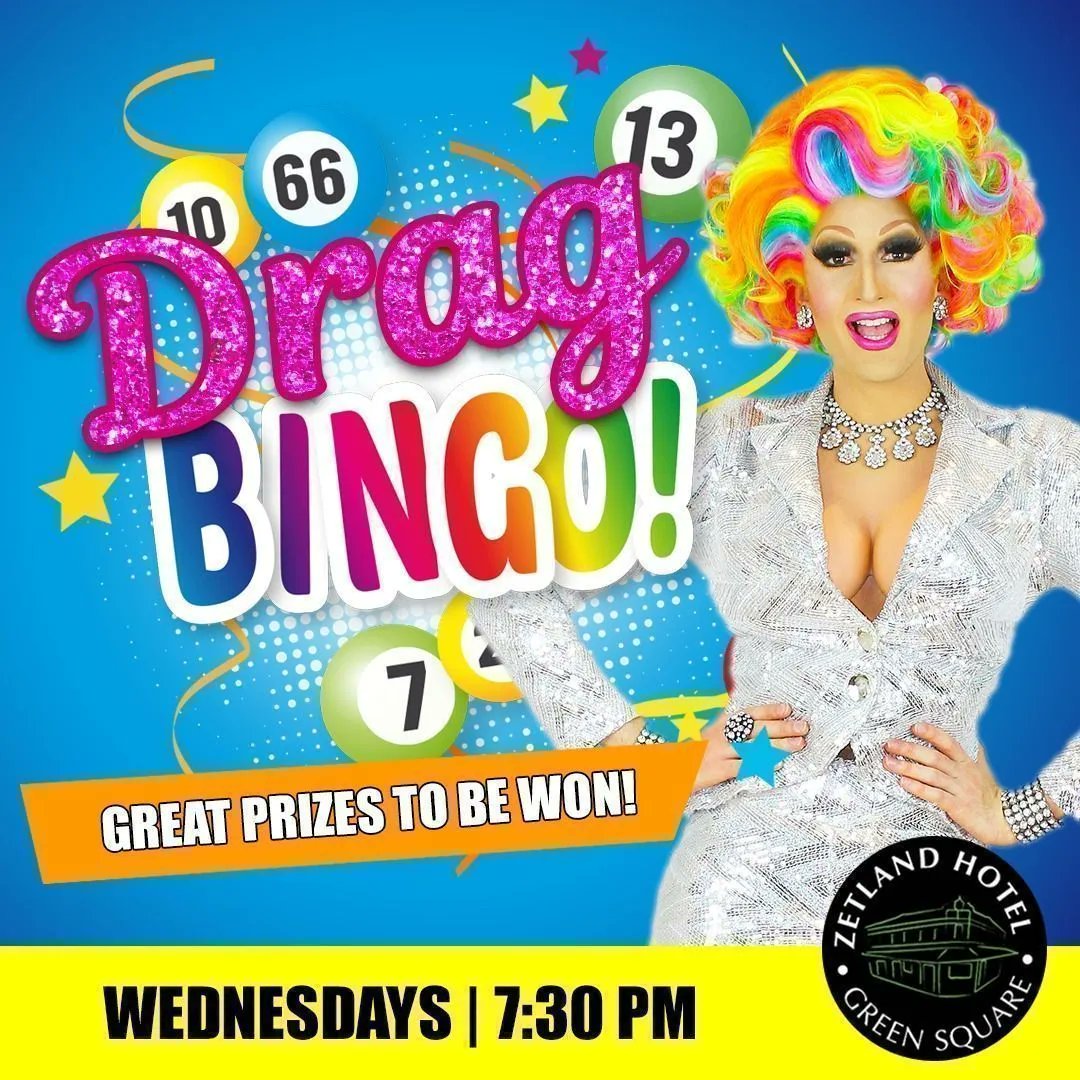 Join us for DRAG BINGO weekly Wednesdays at the Zetland Hotel, Darlings hosted by Prada Clutch! 🎉🎉🎉

Great prizes to be won! 💰💰💰

🎟 For reservations visit: buff.ly/2Yfdhgu

#DragBingo #BingoSydney #SydneyDragQueen