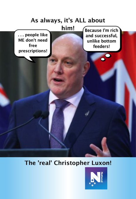 grimmnz's tweet photo. @TaxpayersUnion pathetic... just shoring up the selfishness of being a #natboy... me me me me... daddy won't be able to go to the rugby is not the worst that could happen... three years of #greed and #austerity does way more damage to society! #nztories #nzpol #NACTnotfittogovern #taxdodgers https://t.co/EvYgSGAp1O