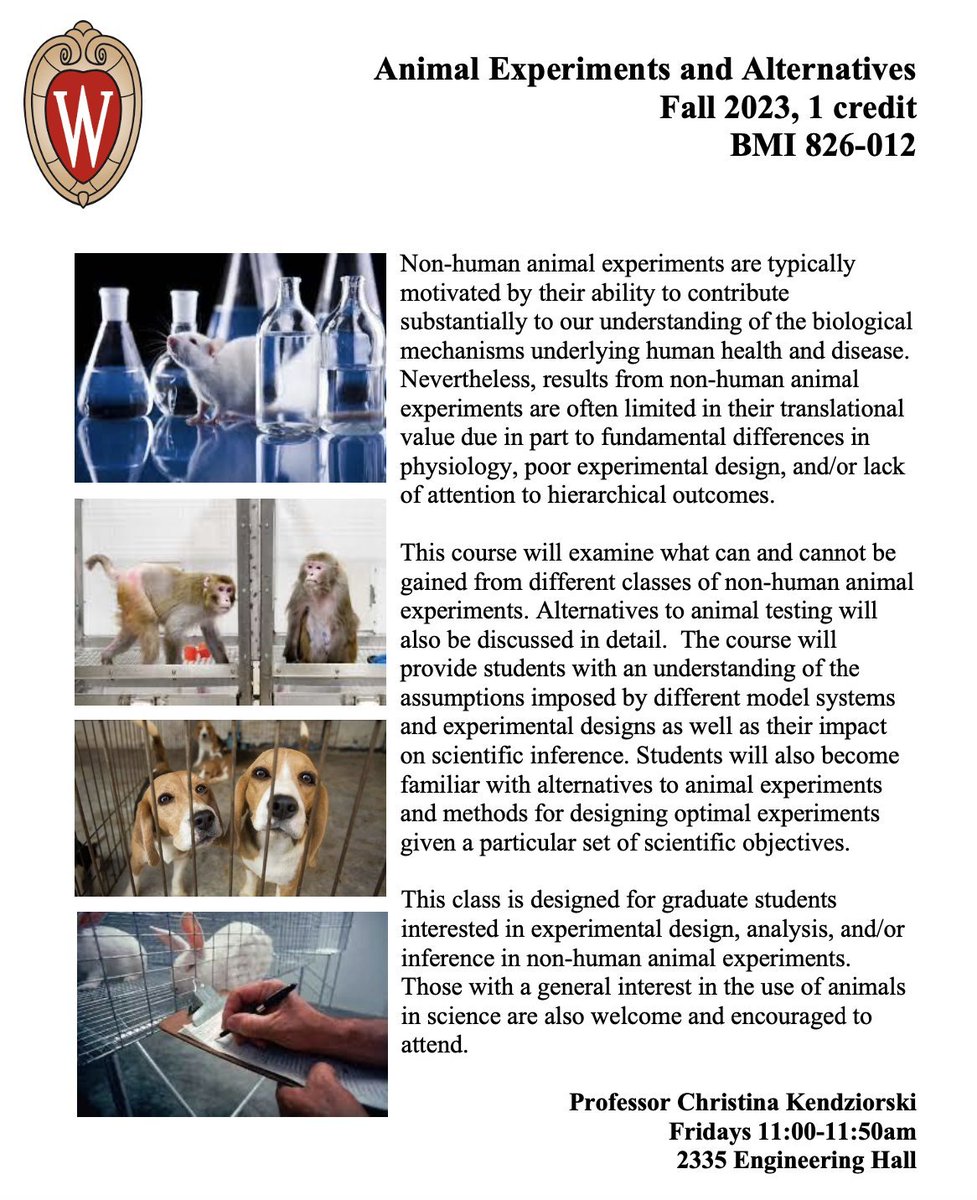 I was involved in experimental design for several clinical trials and I've seen first-hand how harmful animal testing is.

The results always suffer from lack of external validity, that is the generalizability of data from animal models to human populations.

In many cases,