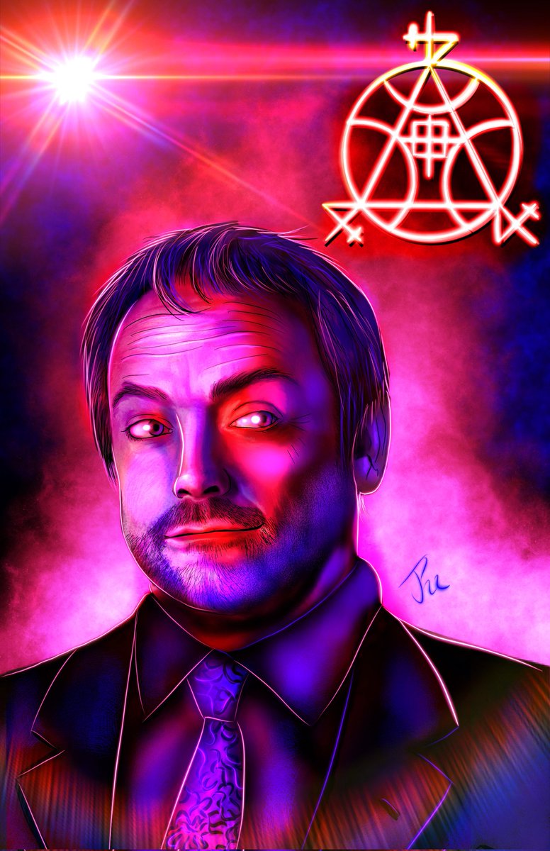 ☆ #MotorCityComicCon  / #PescEffects Booth 231☆
We ❤ our #SupernaturalFamily because you guys always show up in force and rep the #Fandom. Before your #MarkSheppard Autograph, find us on the floor for this amazing #MetalPrint!
'Never Underestimate The King of Hell'
•