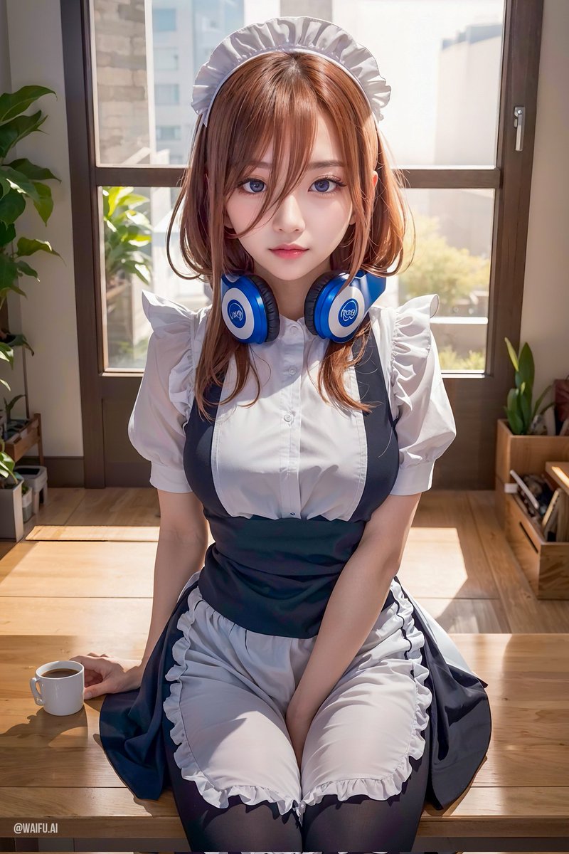 🌸 Miku Nakano serving up cuteness as the ultimate maid! RT to spread the adorable fever! 🌸

#TheQuintessentialQuintuplets #MikuNakano #五等分の花嫁 #AICoser #stablediffusion #cosplay #Ai
