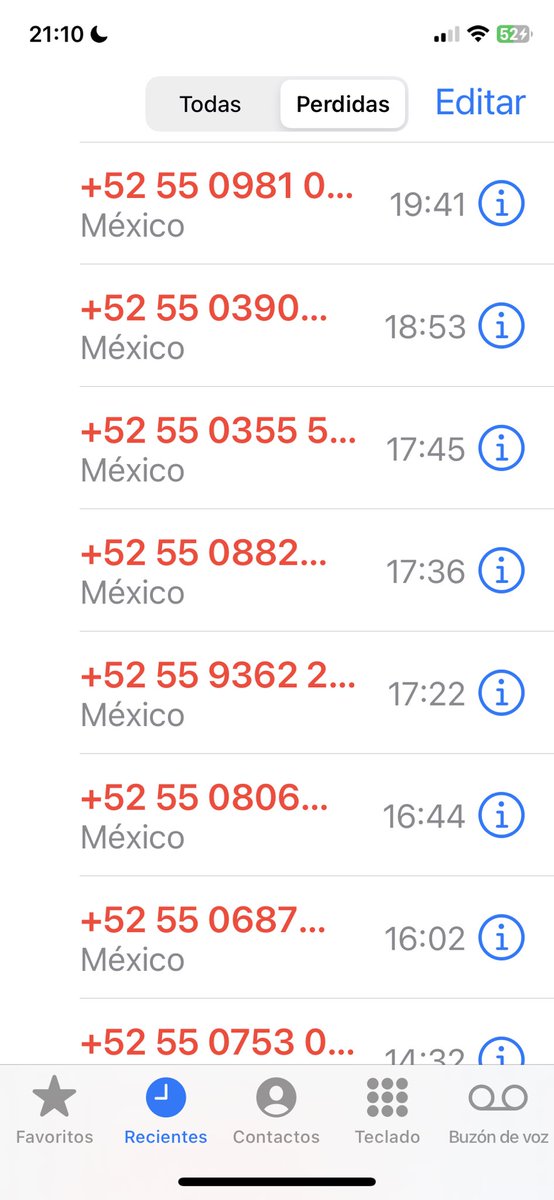 ENRIQUENAU2017's tweet photo. @Telcel @ServicioTelcel @AtencionProfeco @CondusefMX TELCEL: tengo 9 llamadas perdidas de ustedes y así durante toda la semana. No les debo nada mi servicio está domiciliado. PARA QUE CARAJOS ME ESTÁN ACOSANDO??? ALGUIEN ME PUEDE AYUDAR??? https://t.co/0wfhjNcoy8