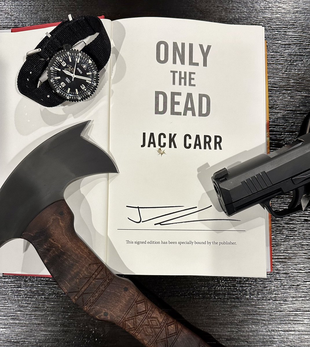 “Shot Through” edition!
@JackCarrUSA #onlythedead