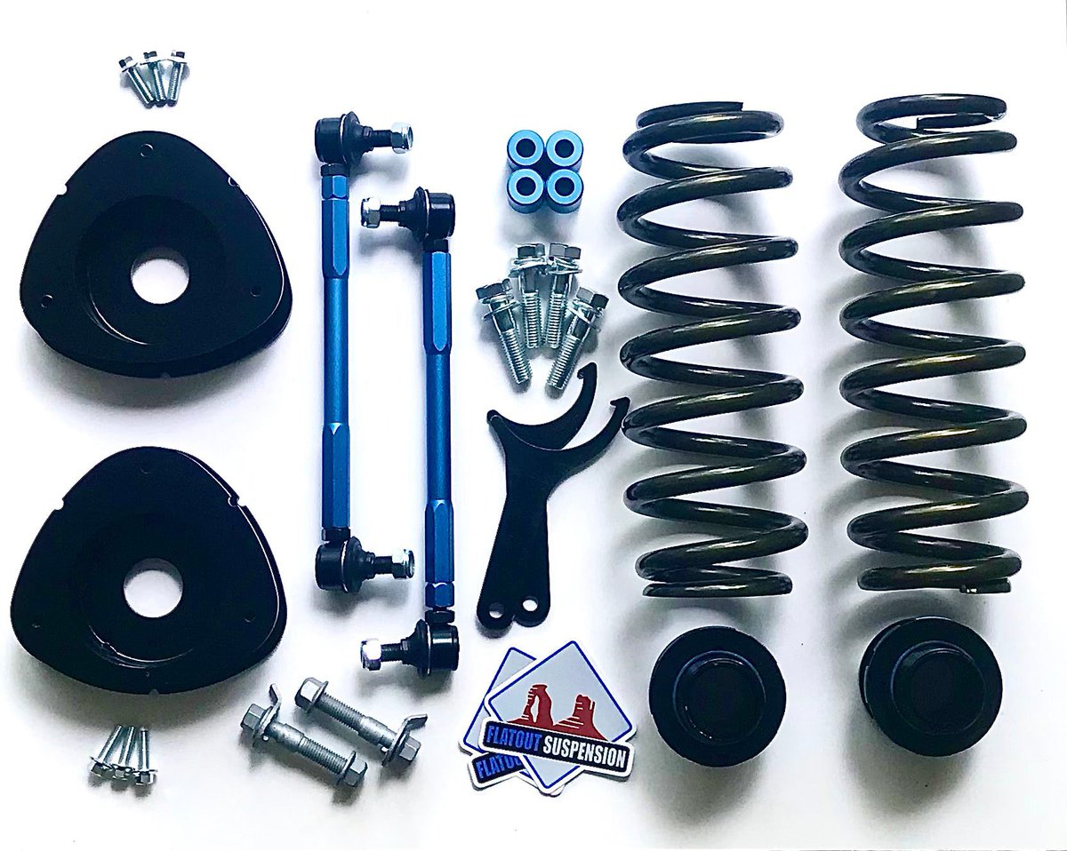 FlatoutSus's tweet photo. 2 inch level lift for #fordbroncosport and #fordmaverick on sale for $449! Lifts 2” front &amp; 1.5” in rear for level ride height. Choose comfort or overload rear spring rates! @Ford 

Bronco Sport: https://t.co/yIrKQdP2YH

Maverick: https://t.co/1jOp0nz3vF https://t.co/T10NcMk1hV