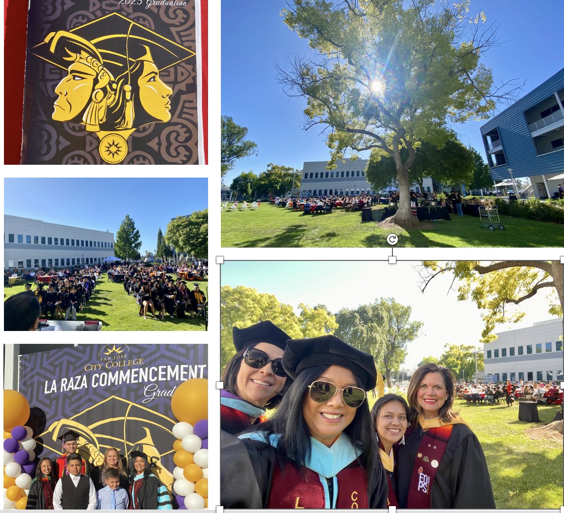 R_TomanengEdD's tweet photo. Friday's Blessing #2-San Jose City College #LaRaza Commencement!🎓🎓🎓 Can't believe how beautiful it was today in our #CarmenCastellano meadow. Felicidades to our Class of 2023! #SiSePuede #SJCCBrilliant #LatinxStudentSuccess
@SJCityCollege @OfficialSJECCD @SJCCTimes https://t.co/Sj3GdnTlCm
