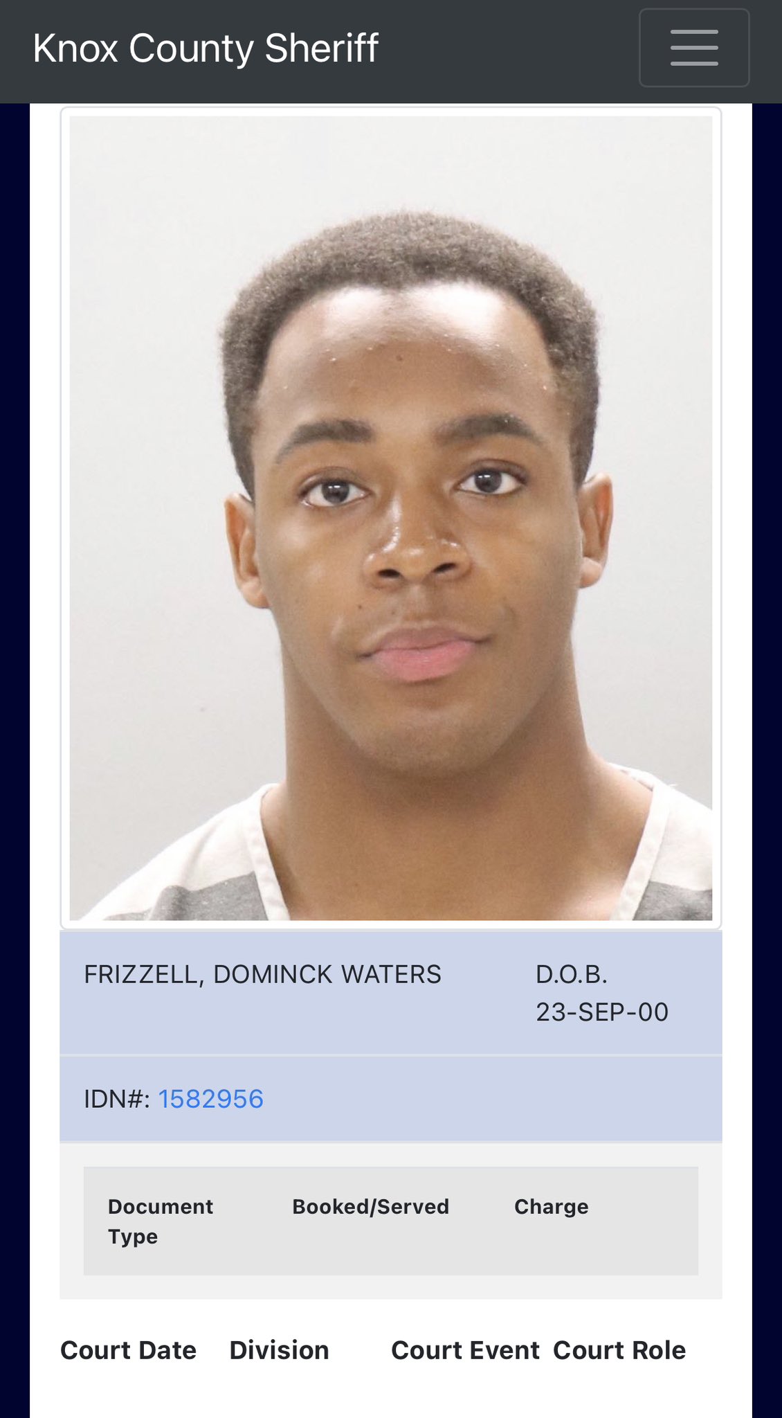 2022 Mugshots In Knoxville Tn