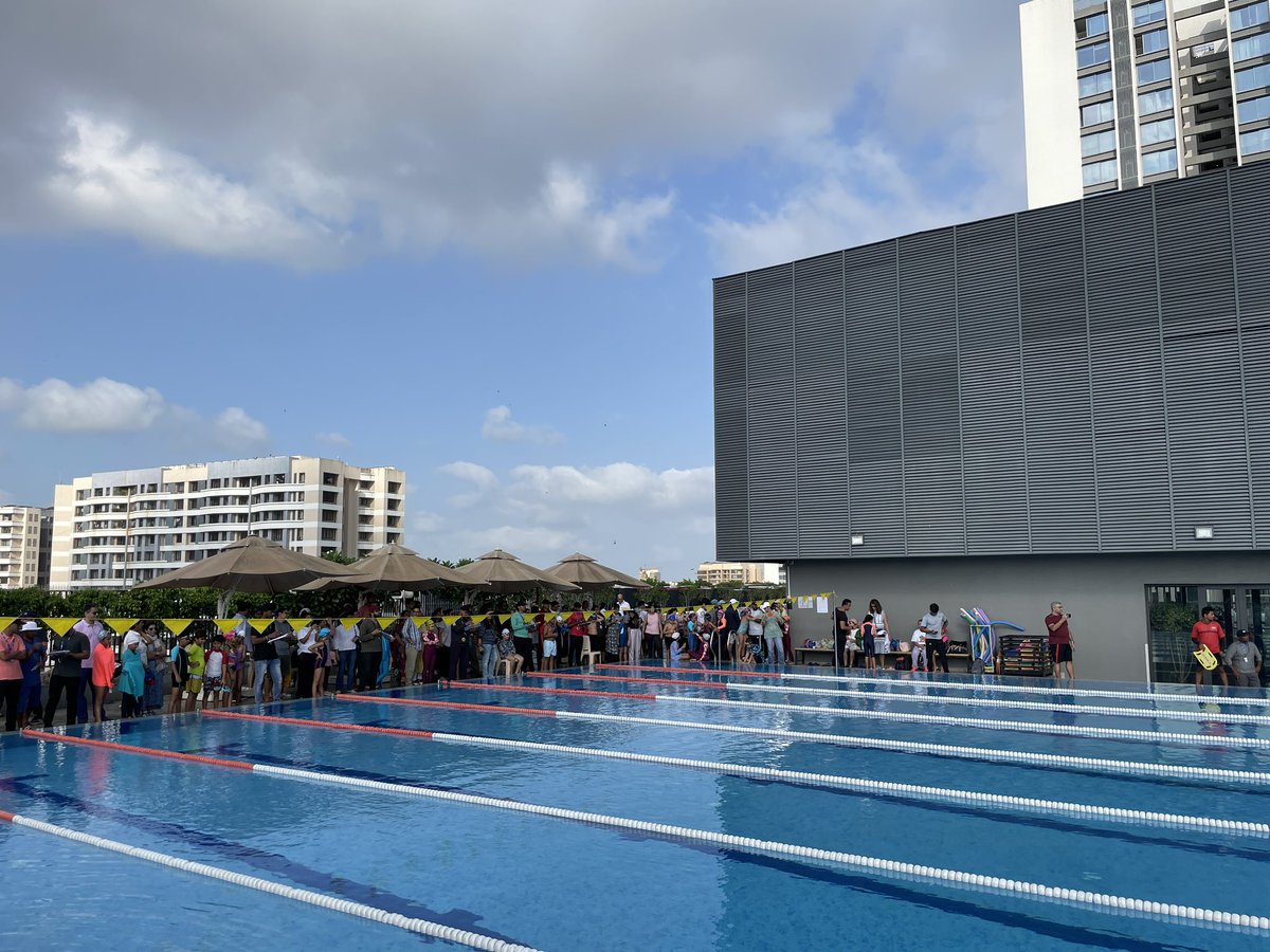 Beautiful day for some swimming 🏊‍♂️ for <a href="/oismumbai/">Oberoi International School</a> students. 🙏🏻 to the team who worked to make the event a success! <a href="/shrirang_joo/">Shrirang</a>