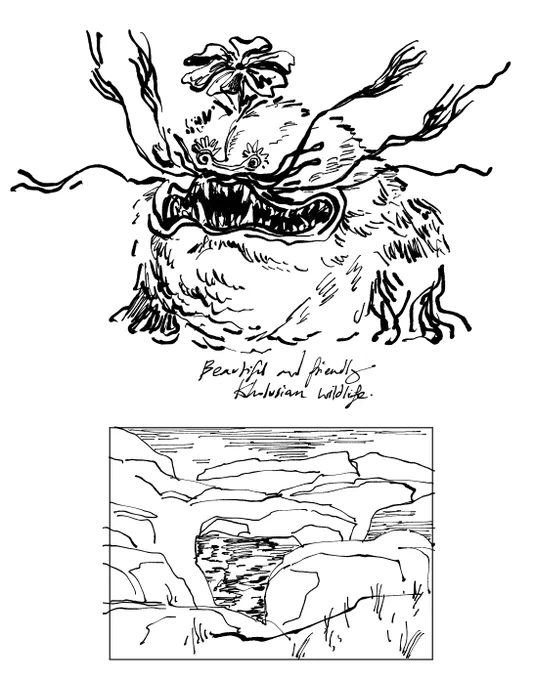 walked around kholusia and sketched what we saw ! #natureartparty 