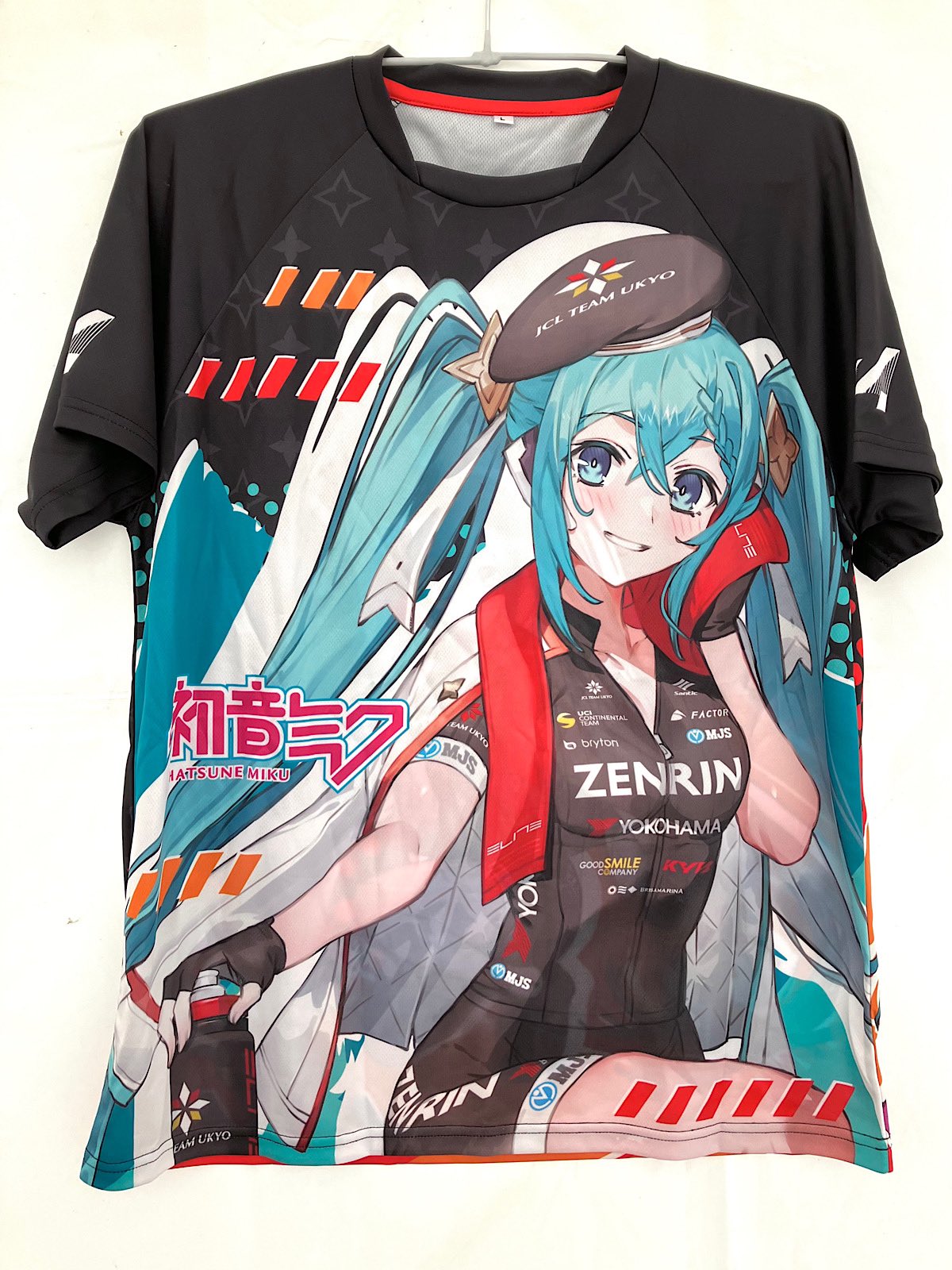 初音ミク 粗 レーシングミク TeamUKYO×J SPORTS サイクルジャージ