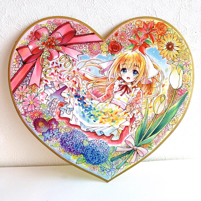 #関西コミティア67 L18『sugar to kiss』 イラスト原画など 展示だけでも見ていって下さいね