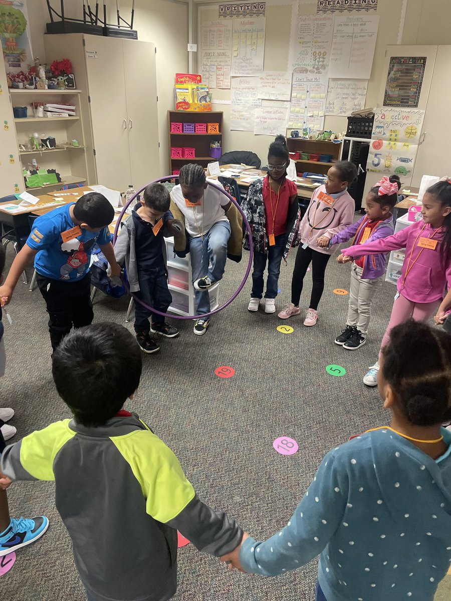 Future 2nd graders were excited about our team building activity during today’s Spring Training! We had to do it twice! 😊 @Youens_Gators