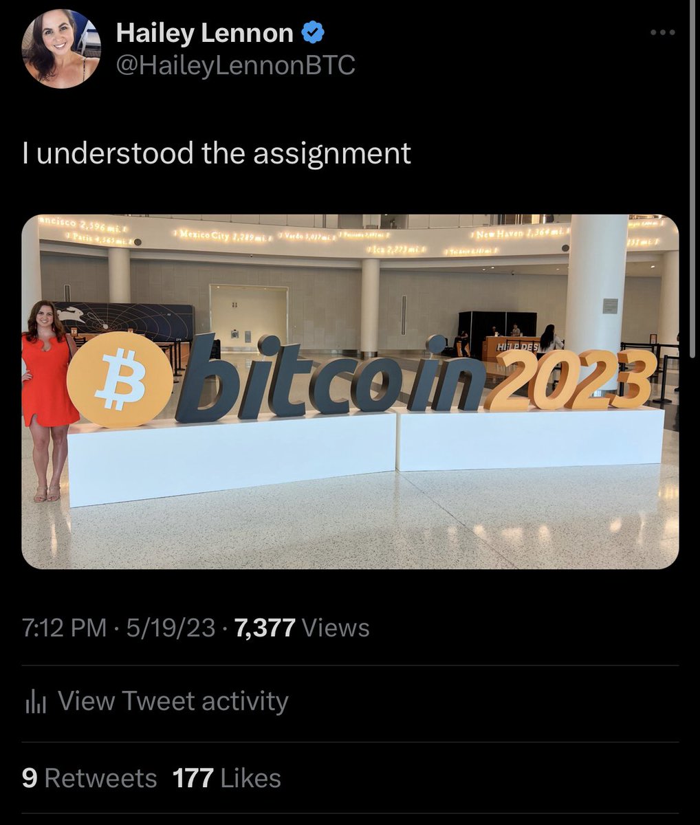 Hailey Lennon tweet media