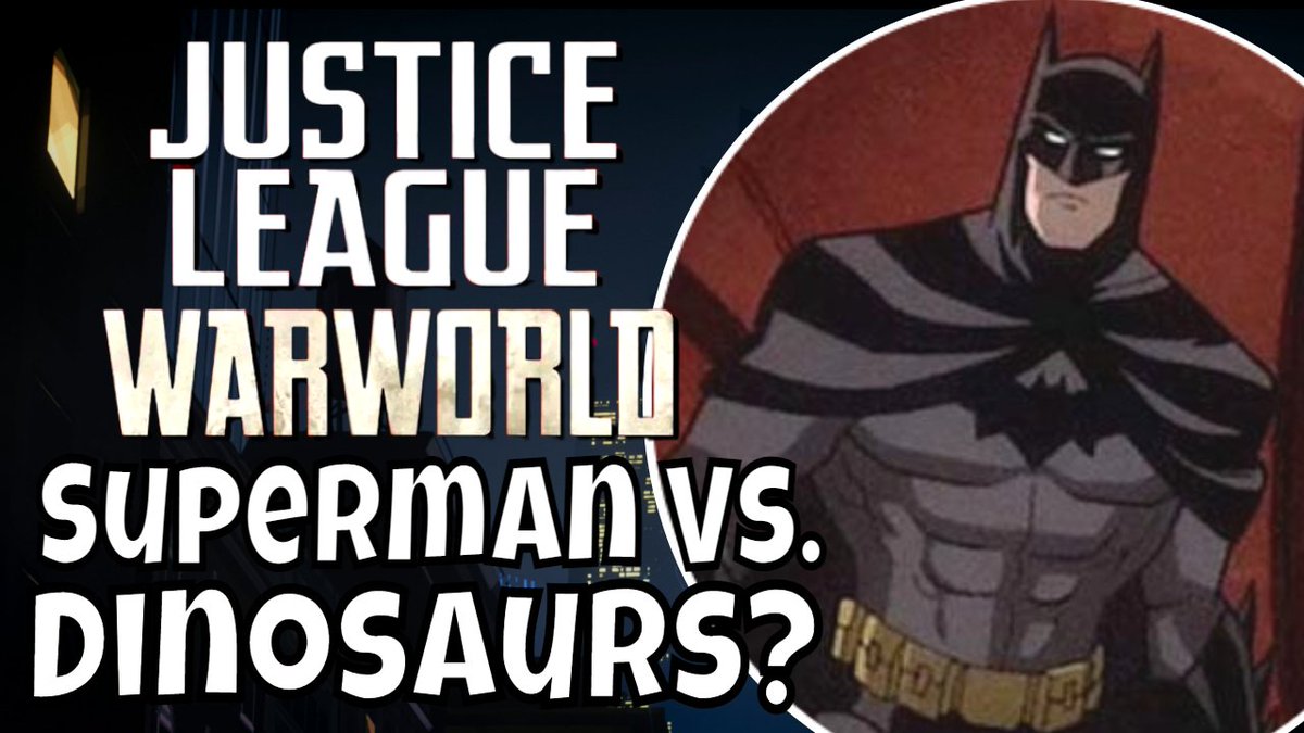 Justice League War World has a pretty interesting list of characters and cast...could we be seeing Superman vs dinosaurs?!?! #JusticeLeagueWarWorld

Watch-> youtu.be/c9Fgui__SvE