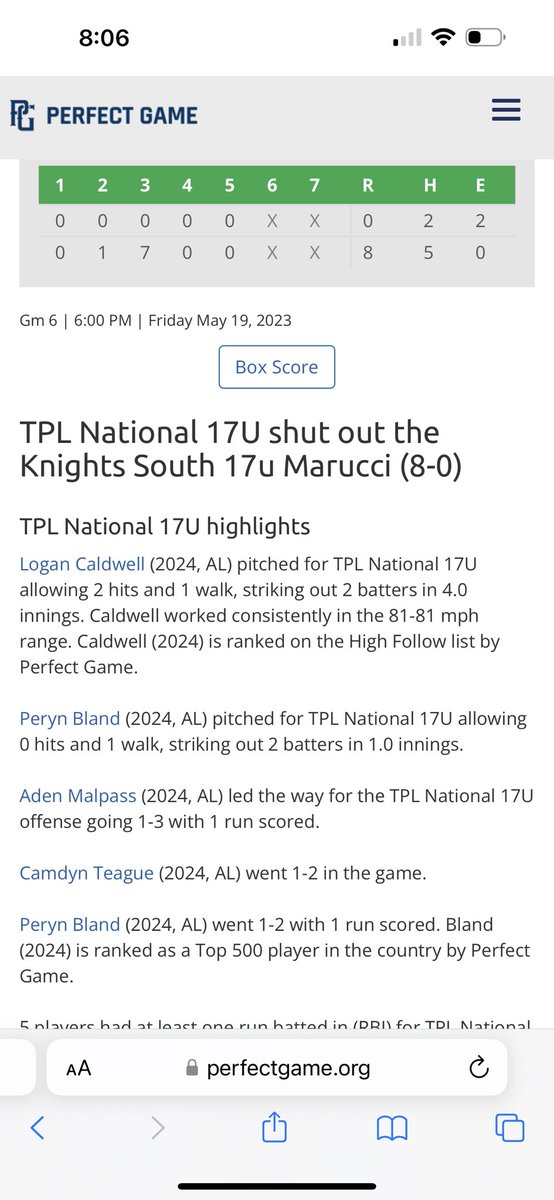 TheProspectLab's tweet photo. Great way to start the TPL 2023 Summer Season! #TPLNation #DaFam #LionsONLY π―πͺπΎ https://t.co/gnkVyJxYqA