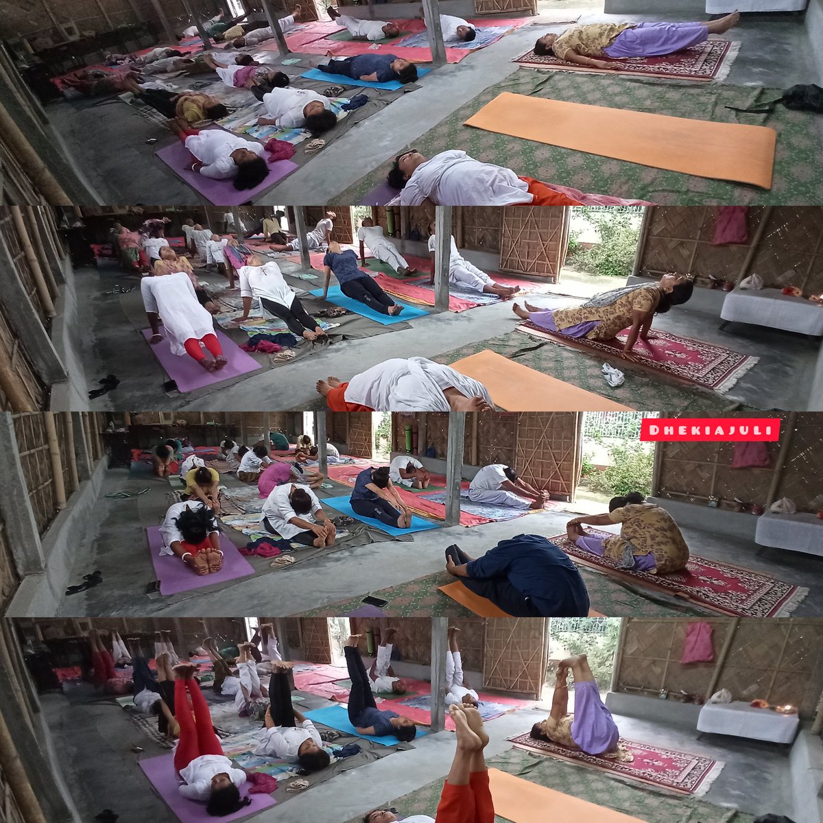 yoga_land's tweet photo. 💐----------------------🧘♀️🧘♂️--------------------💐
Assam #Sonitpur yog Shivir/centres
Yog Mitra... #Ripon #Barnali #Pallabi #Manju and #Gobinda Khatiwara ji
Date...20.05.2023--------------------🧘♀️🧘♂️ https://t.co/bJqQJPRUdT