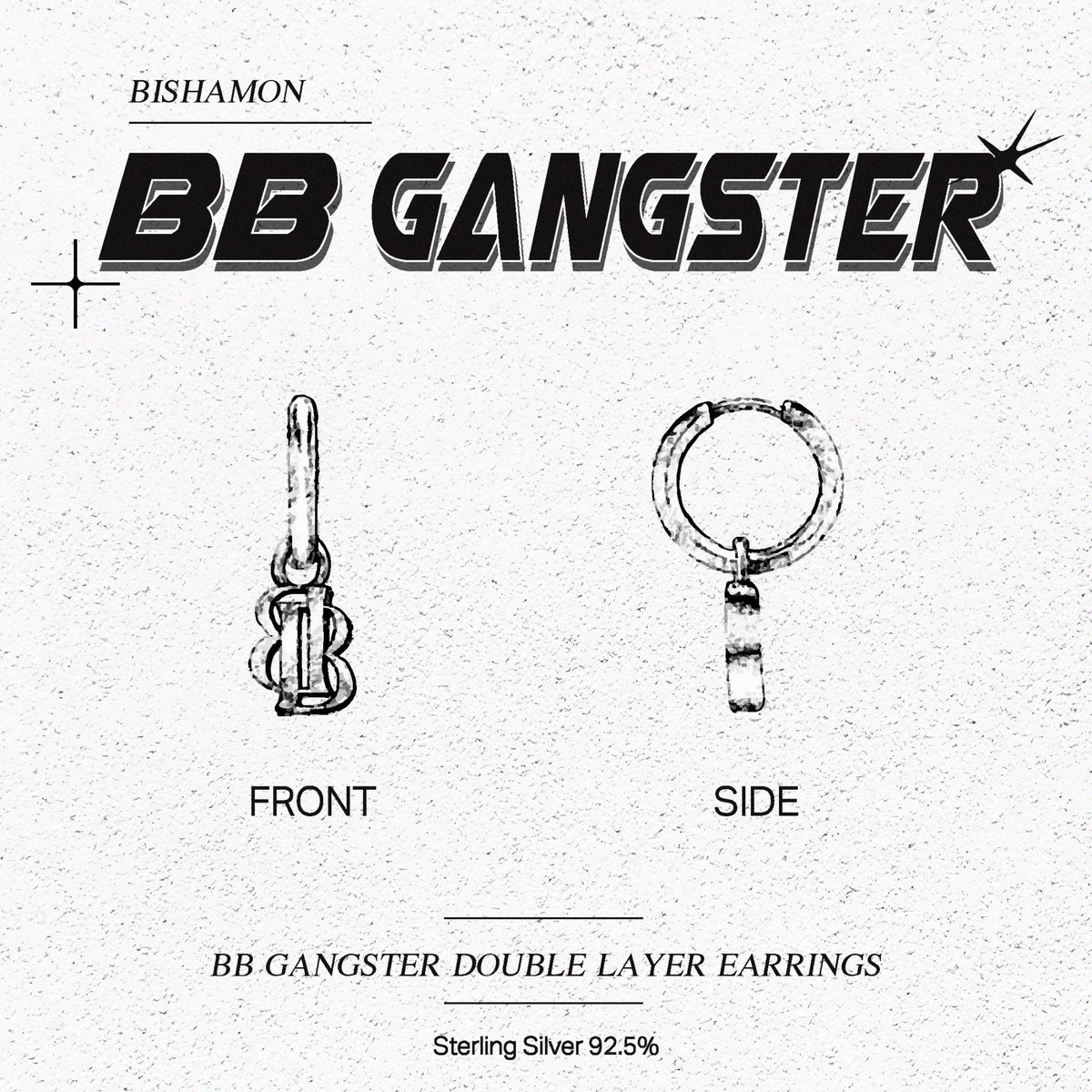BichamondTH's tweet photo. Bishamon 
THE END OF ALONG WAIT

Sterling Silver 92.5 %
No. 1/3 BB Gangster Earrings
No. 2/3 BB Gangster Double Layer Earrings
No. 3/3 BB Gangster Haft Chain Earrings

today ( 19:30 GMT+7 )

#BBGangster 
#Bishamon https://t.co/rHYCBbqYXV