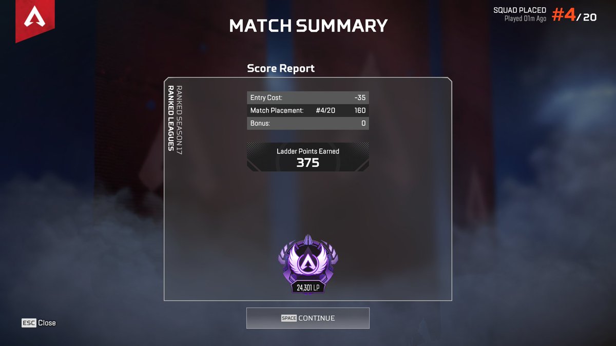Hittin' That Sweet Masters 💯 #ApexLegends #PlayApex #APEX <a href="/PlayApex/">Apex Legends</a>