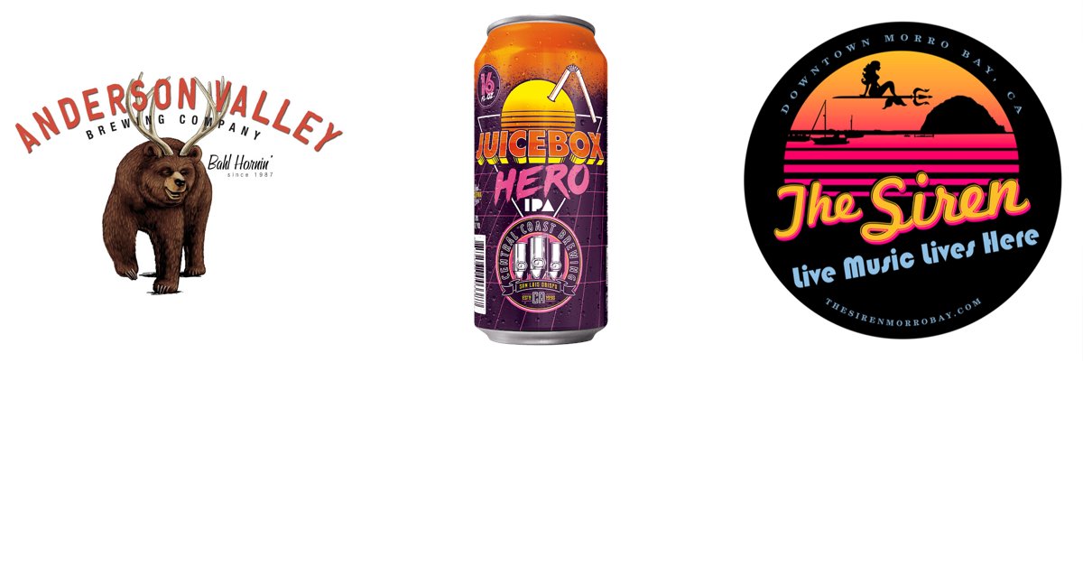 Now available: Anderson Valley Coastal Ale, Central Coast Brewing Juice Box Hero! Have a wonderful Friday, friends! #beer taphunter.com/location/the-s…