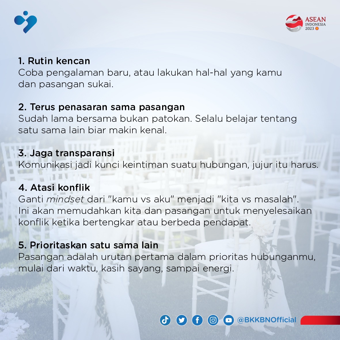 kemendukbangga's tweet photo. 2. Jika visimu dan pasangan tak sama, setidaknya kalian berdua bisa bertahan untuk hal-hal ini, Sobat. Langgeng untuk kita semua dan sehat-sehat. Aamiin..
Sumber: parentalk
.
.
#BKKBN
#KeluargaHebatTerencana
#BerencanaItuKeren
#KeluargaKerenCegahStunting
#SambutWeekend https://t.co/QcIZoAOEzx