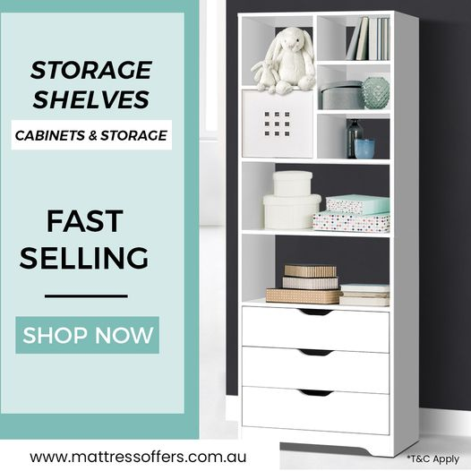 Maximize your storage space with our stylish and durable storage shelves. From books to decorative items, our shelves are perfect for displaying and organizing your belongings.
Order Now - mattressoffers.com.au/artiss-display…
#mattressoffers #storageshelves #storagesolutions #storageideas