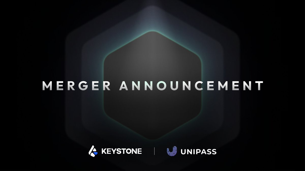Keystone Hardware Wallet (@keystonewallet) on Twitter photo 1/
📢 We're thrilled to announce that <a href="/KeystoneWallet/">Keystone Hardware Wallet</a> and <a href="/UniPassID/">UniPass | New Handle @UniPassWallet</a> are merging to form Account Labs
🤝 This partnership represents our shared commitment to pioneering innovative Web3 Account Abstraction solutions, democratizing access to Web3
📖 blog.keyst.one/a-new-chapter-… 1/
📢 We're thrilled to announce that <a href="/KeystoneWallet/">Keystone Hardware Wallet</a> and <a href="/UniPassID/">UniPass | New Handle @UniPassWallet</a> are merging to form Account Labs
🤝 This partnership represents our shared commitment to pioneering innovative Web3 Account Abstraction solutions, democratizing access to Web3
📖 blog.keyst.one/a-new-chapter-…