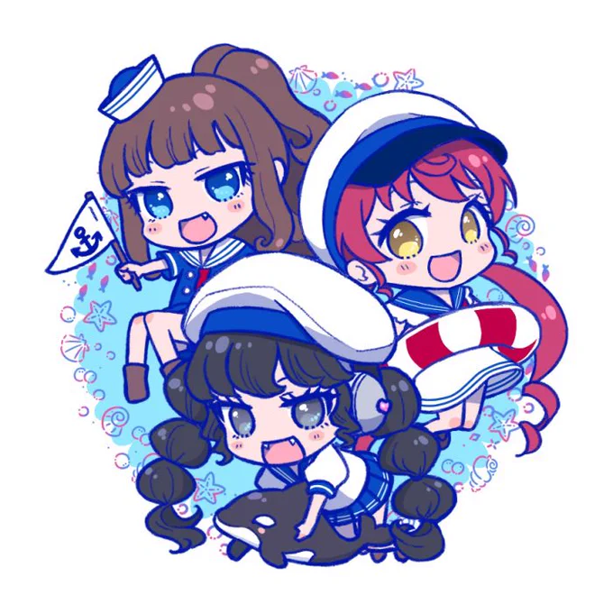 マリンルックガァルマゲ