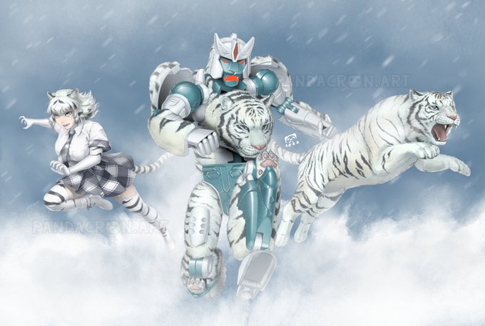 #クロスオーバー画像をあげる見た人もやる  ジャパリパークでビーストウォーズお願いします!