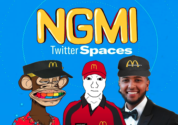 If these three guys are hosting a Twitter Spaces and you don't join you are $NGMI! 

<a href="/stekisteks/">///Steki🧲</a> x <a href="/Yourpop8/">YourPOP</a> x <a href="/NGMI_ERC/">NGMI</a>