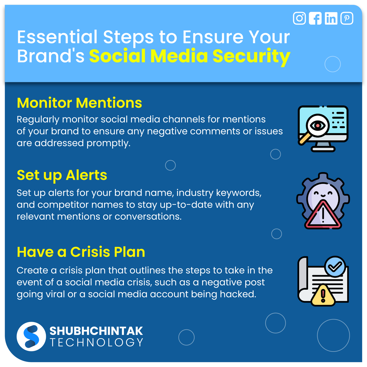 Protecting your social media accounts is not just about safeguarding your personal information 👤 ; it's about preserving your online reputation and ensuring your #digitalpresence remains secure ✅. #socialmediasecurity #onlinebusiness #cybersecurity #onlinereputation #startup