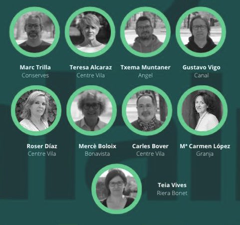 Això és #enlaira això és #junts :
Gent diversa, de sensibilitats polítiques  i vinculacions socials diferents. 
Gent de la vila, amb ganes i empenta.
Gent que et vol escoltar i que ho fa PER TU. 
#molinsderei 
<a href="/xellgalobart/">meritxell galobart</a> <a href="/lauraLamaki/">Laura Munt 🎗💜🌈</a> <a href="/alexfrancesg/">Alex Frances</a>