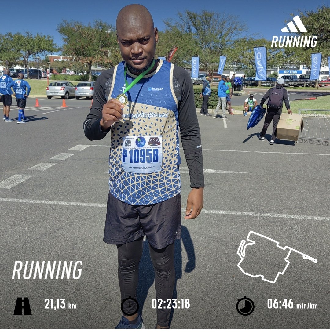 Today a slow runner negotiated with hills.
#RunningWithTumiSole
#RunningWithSoleAC
#BudgetInsurancexRunningWithSoleAC