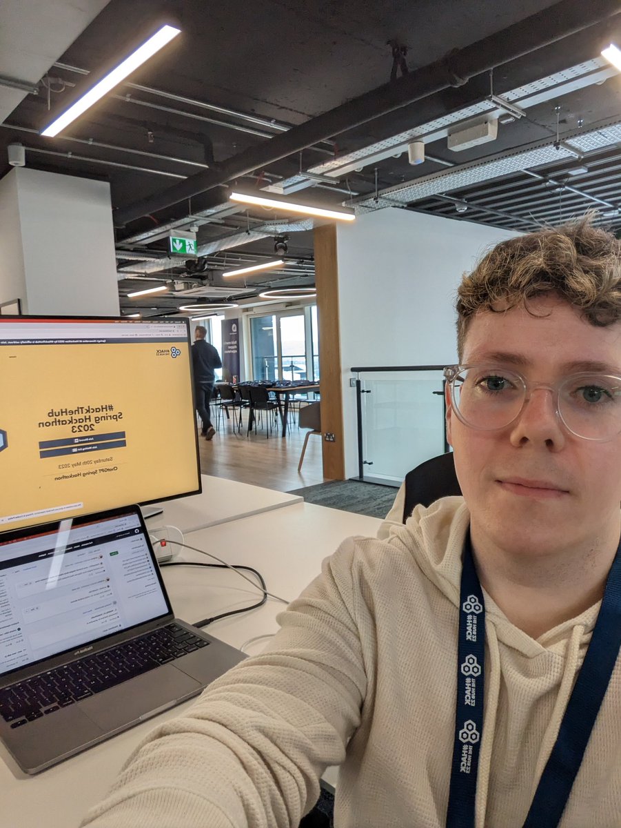 The hack begins 🥳 <a href="/hackthehub/">#HackTheHub</a> #hackthehub23