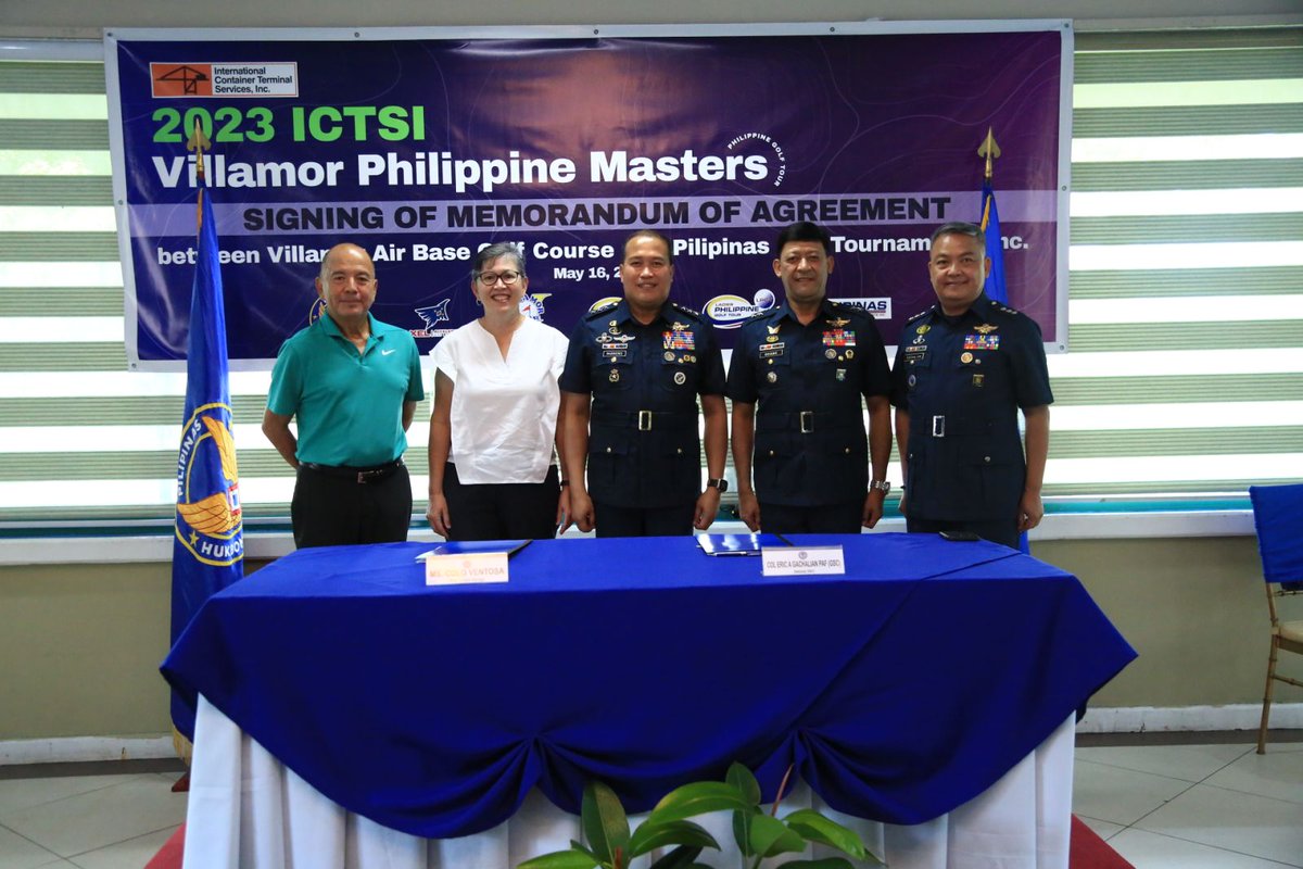 Philippine Air Force on Twitter "IN PHOTOS MOA SIGNING EVENT SEALS