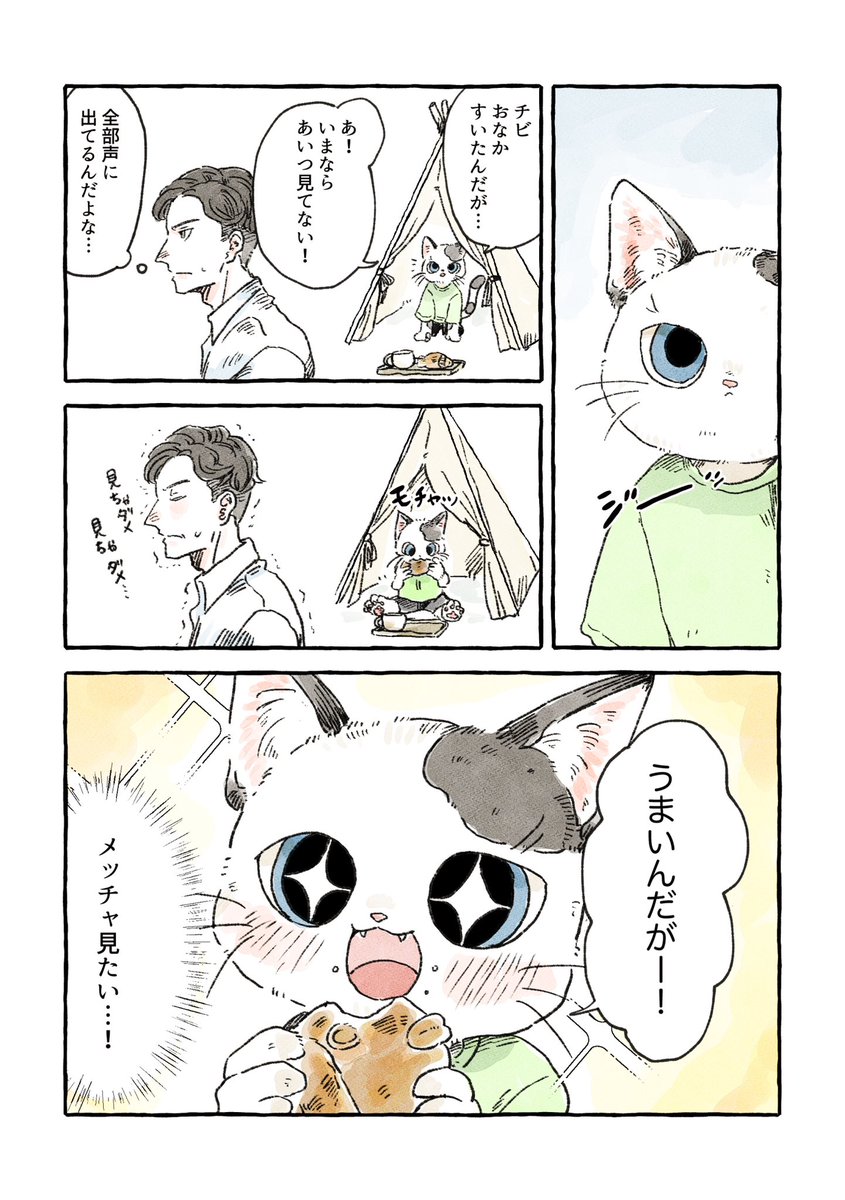 人見知りの子猫と家族になりたい男の話(1/2)  #創作漫画