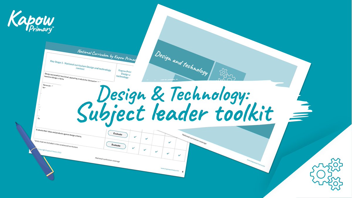 Do you find the demands of leading #DesignandTechnology a challenge?

Our #subjectleader toolkit is specially designed to help #PrimaryDT leads feel organised and confident in their role.

Find the toolkit here: ow.ly/Pn0I50OrkgG