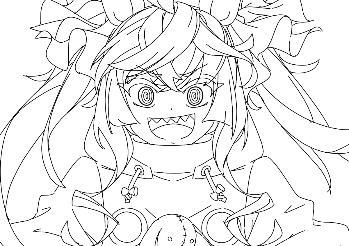 tabo wip! #ウマ娘 #ツインターボ