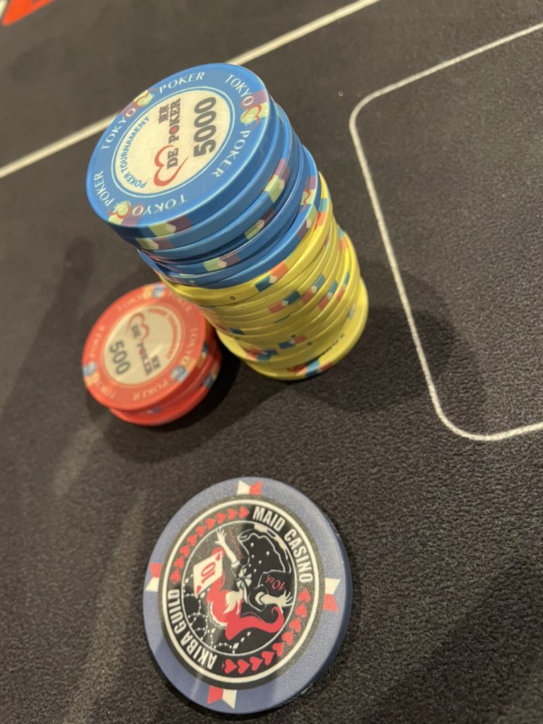 noAts0811's tweet photo. #depoker で成長するスタック https://t.co/mnuTFwILJj