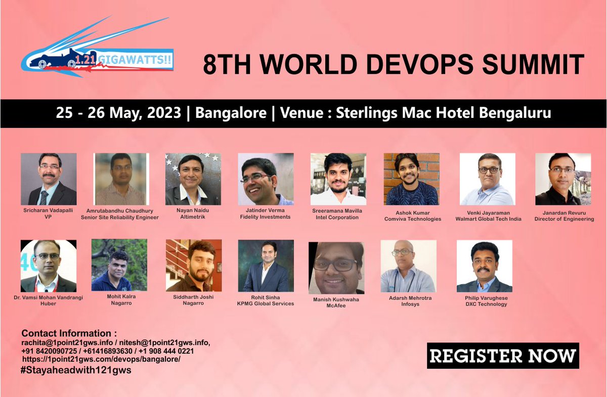 0fffh's tweet photo. Excited to announce that I'll be speaking at the 8th World DevOps Summit in Bangalore 🎤 Looking forward to sharing insights on the latest DevOps practices. See you at the event! #WorldDevOpsSummit #Speaker #Bangalore #DevSecOps #cncf
https://t.co/Qt6Pd8Kscp https://t.co/3ohusNtBV9