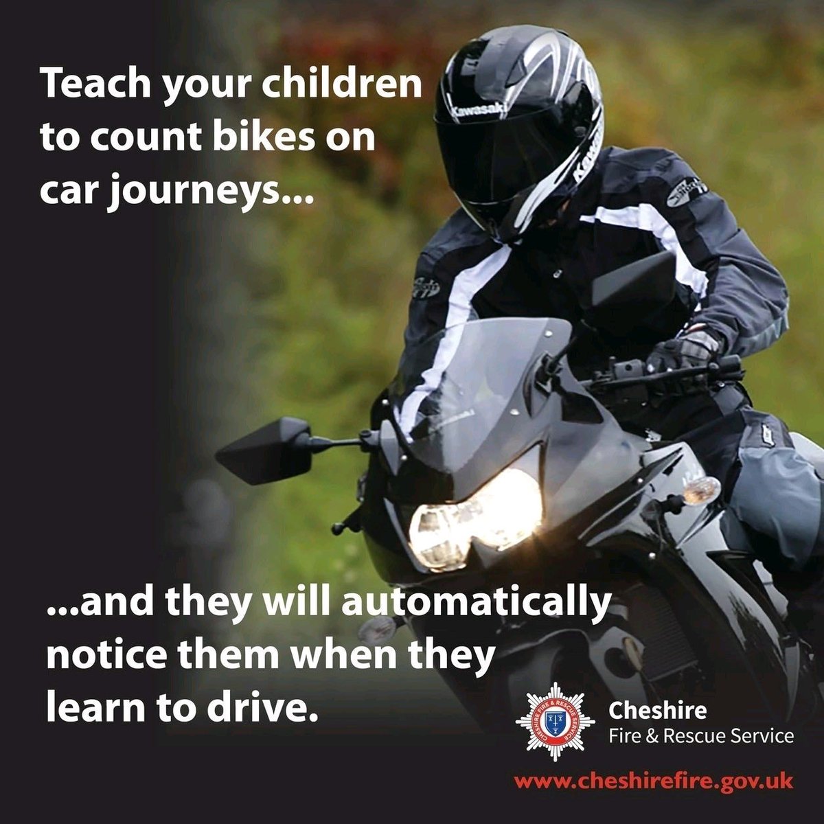 With the weather looking great all weekend, you’ll need to watch out for bikers using the road. 

Share the road responsibly. Look, and look again. 

Think bike. Think biker! 

#RoadSafety #ThinkBike #ProjectEDWARD