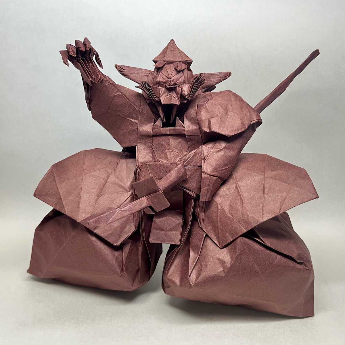 OrigamiBrasil's tweet photo. RT @tachankaorigami: 暫
北條高史 氏
ビオトープ 79cm

 #折り紙  #折り紙作品  #origami https://t.co/dO6EcreBGD
