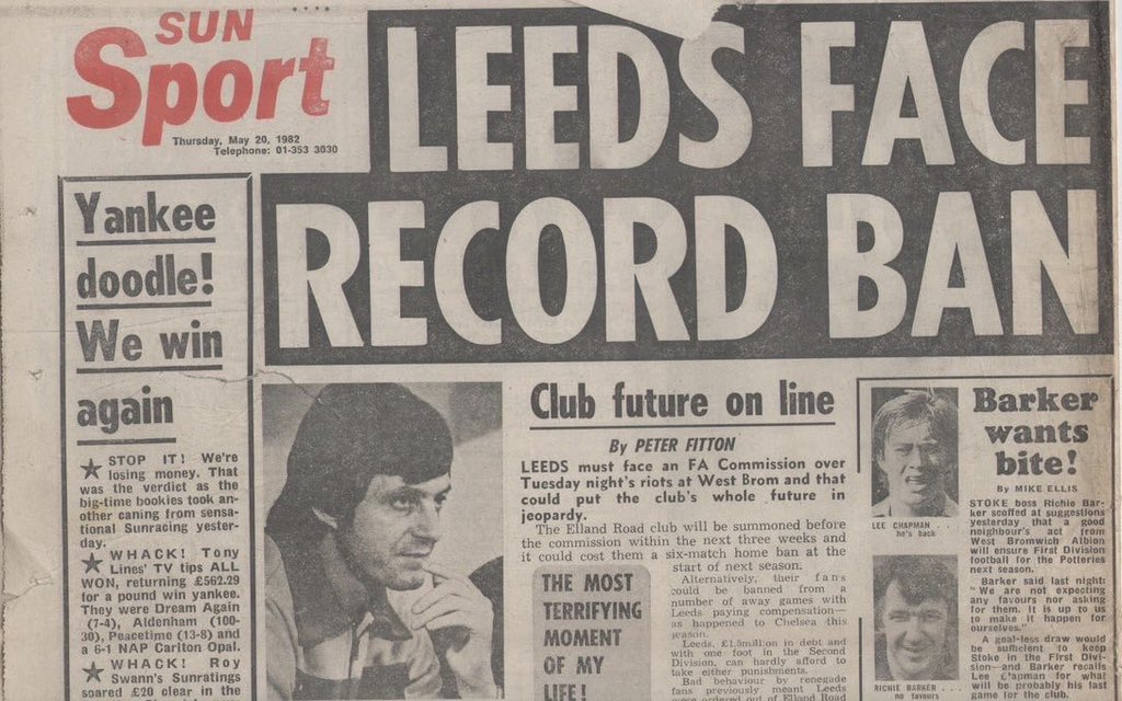 LEEDS UNITED MEMORIES on Twitter "On This Day 1982 lufc Leeds United