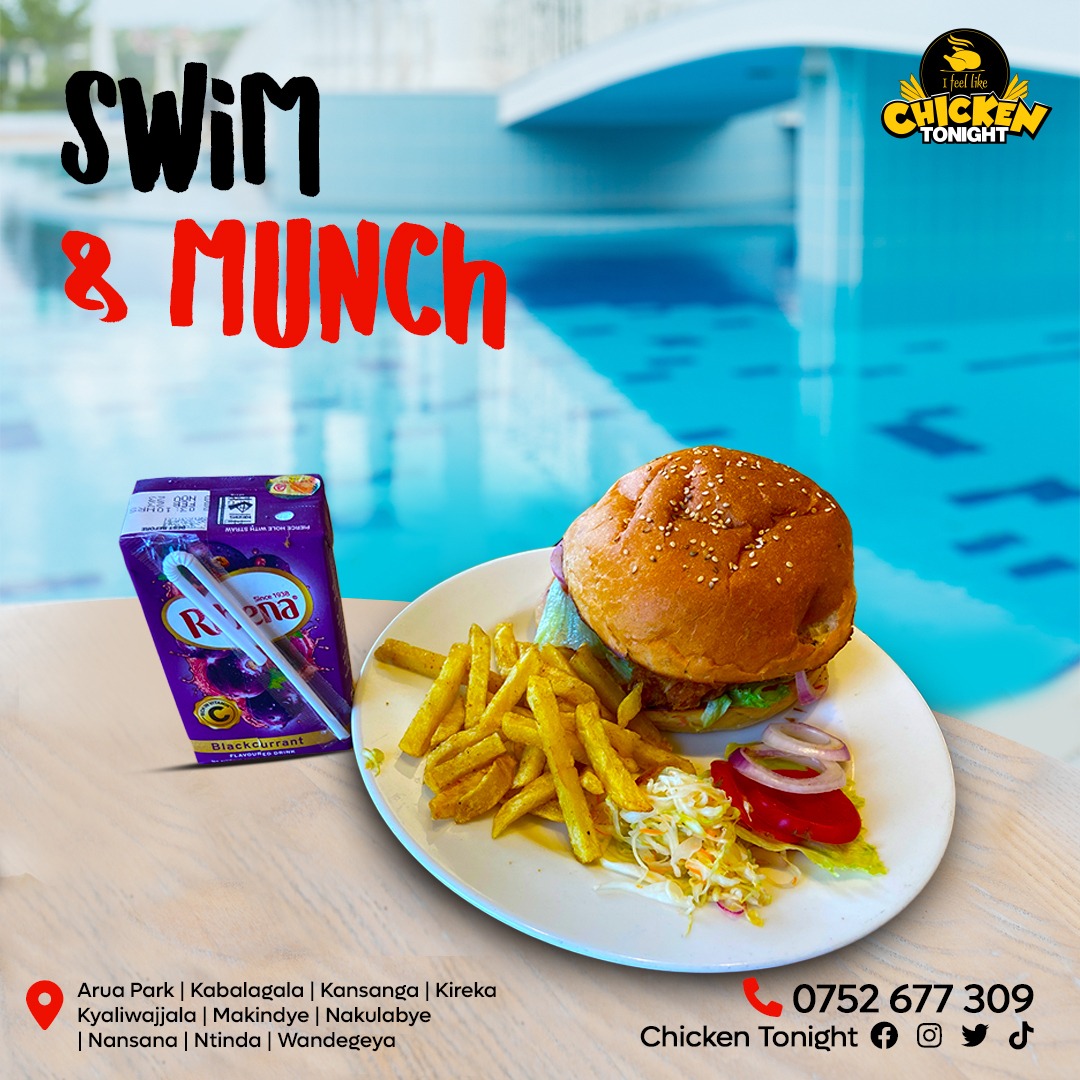 Chicken2nite_Ug's tweet image. After a fun swim, it's time for a tasty snack 💃🏾 Our selection of kid-friendly snacks will have your little ones diving in for more.

#SwimSnacks #KidApproved #CTNKidsPacks #FeedTheFeeling #FfeTuliAvailable #IFeelLikeChickenTonight