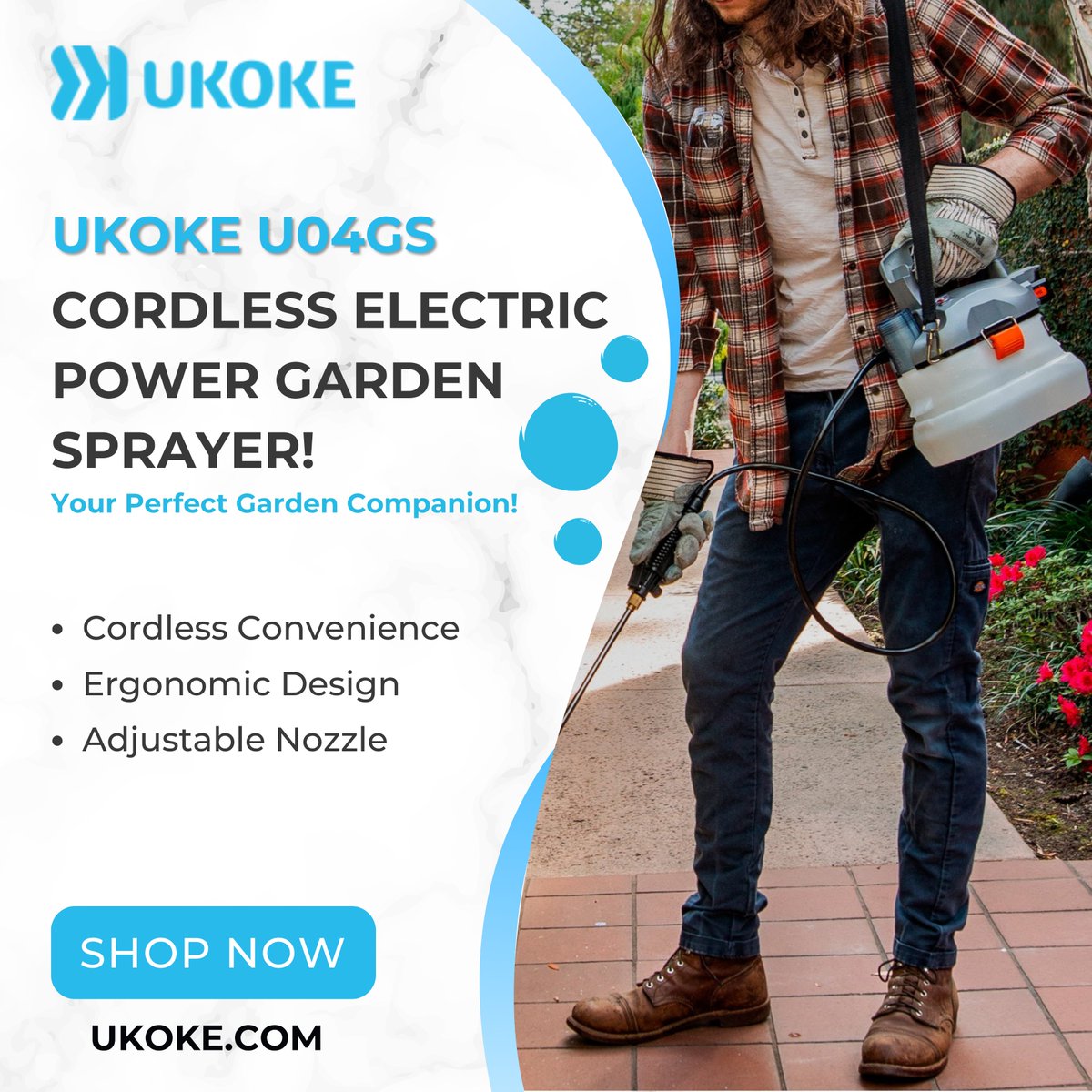 Ukoke_Simplify's tweet image. Keep your garden thriving with the Ukoke U04GS Cordless Electric Power Garden Sprayer. With a 1-gallon tank size and cordless convenience, 

Order the one for your garden now: ukoke.com/collections/pa…

#Ukoke #GardenSprayer #CordlessConvenience #GardeningTips #GardeningCommunity