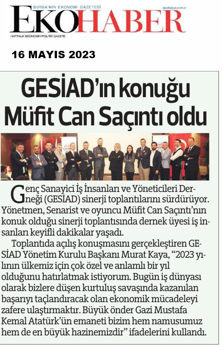 İşler Güçler...
#Gesiad
#Bursa